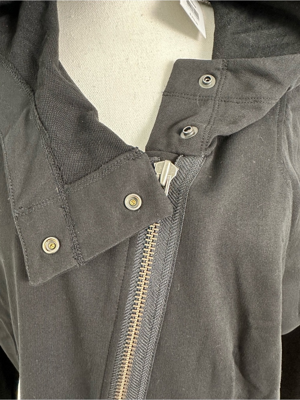 Helmut Stratus Sweatshirt/Hoodie with Asymmetrical Full Zip Size Large - Picture 5 of 10